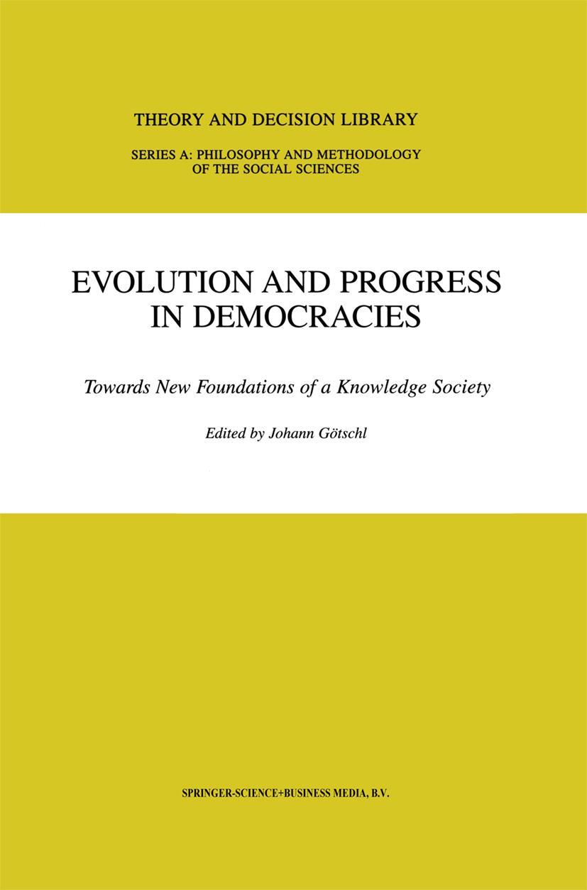 Vorderes Coverbild Evolution and Progress in Democracies