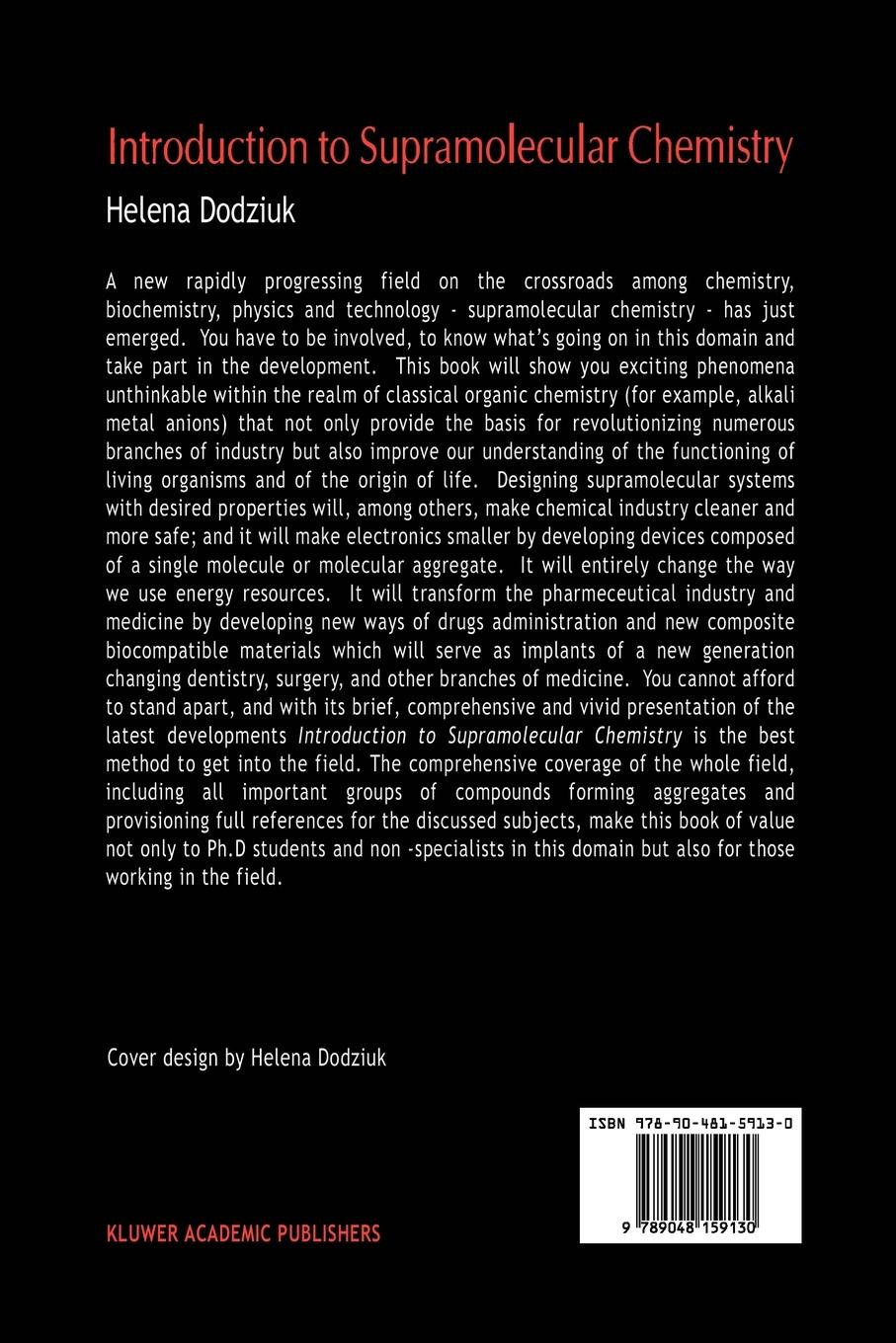 Rückseitencover Introduction to Supramolecular Chemistry
