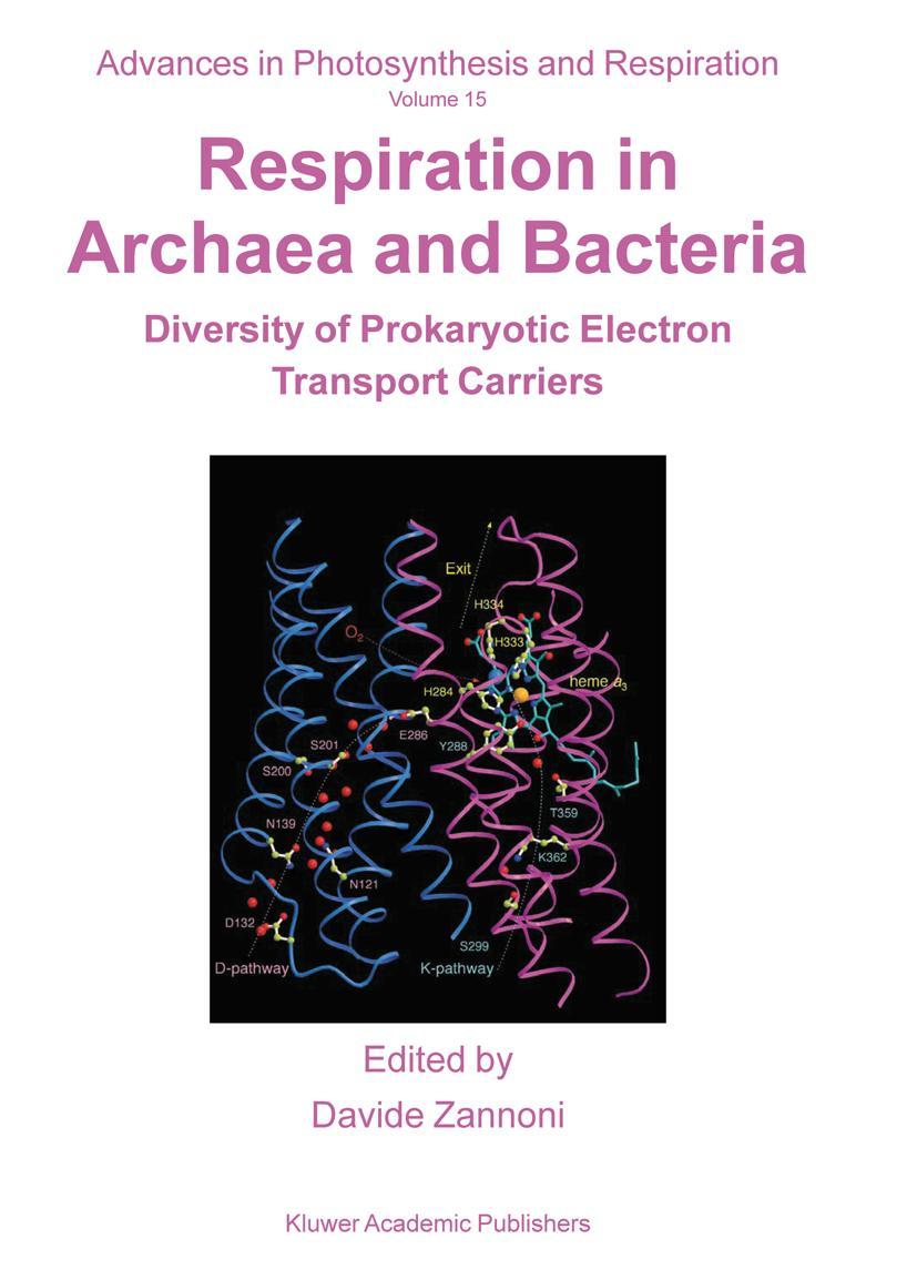 Vorderes Coverbild Respiration in Archaea and Bacteria