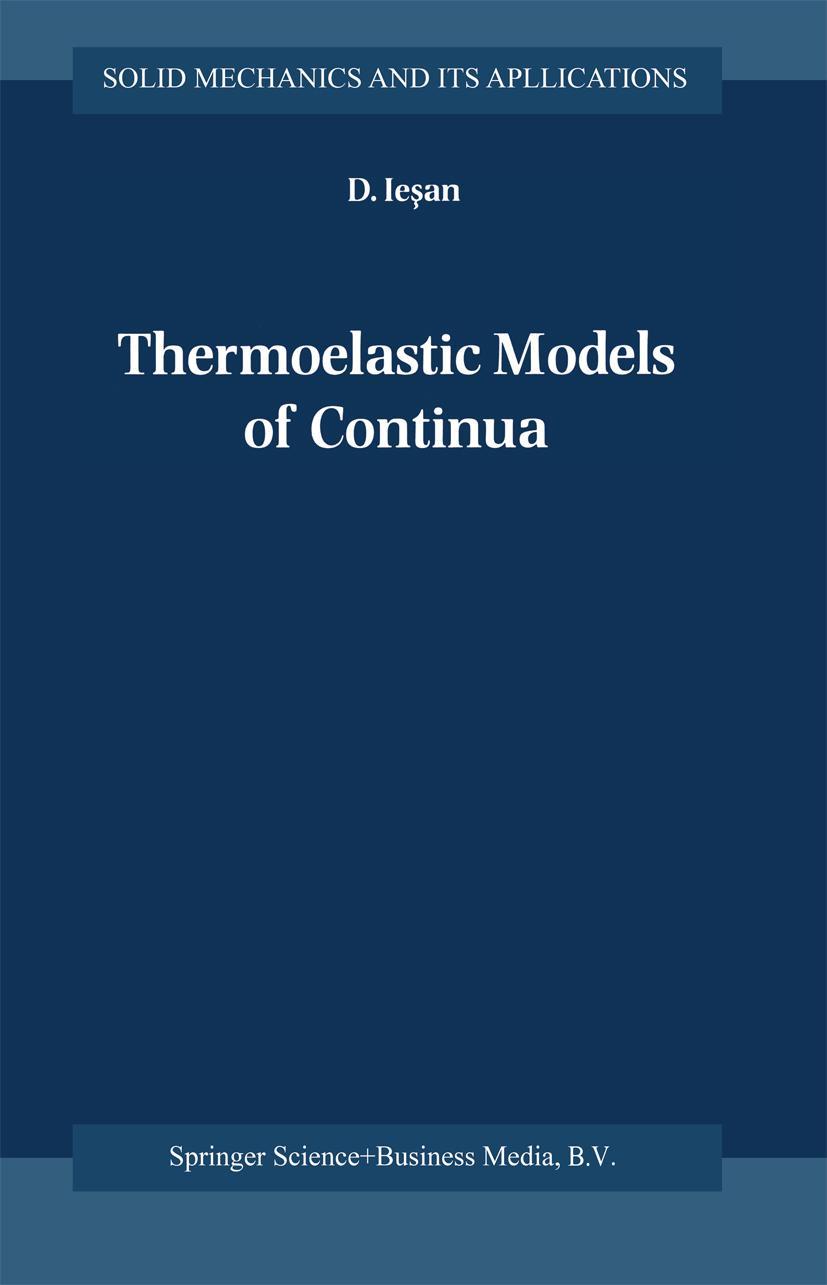 Vorderes Coverbild Thermoelastic Models of Continua