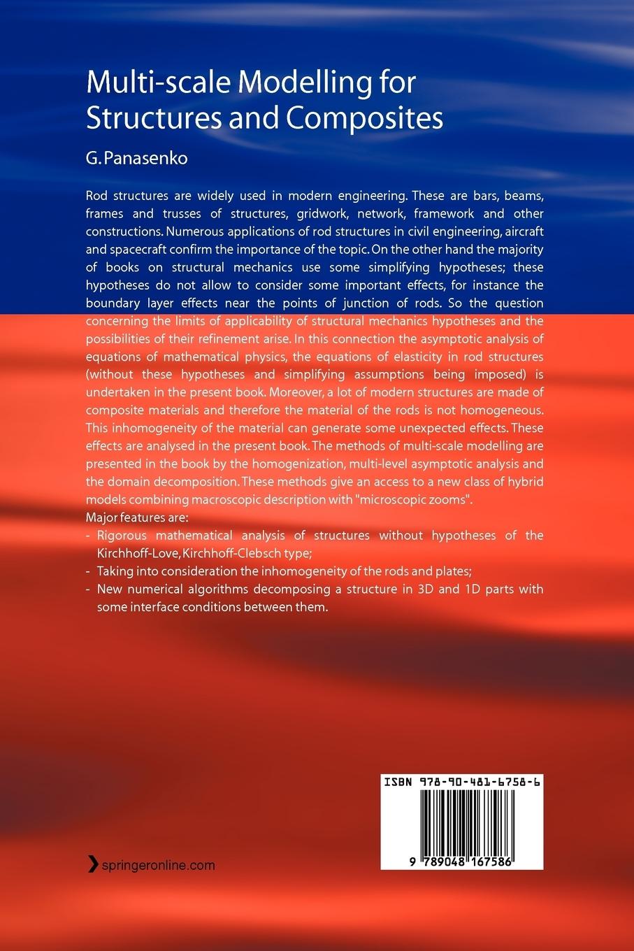 Rückseitencover Multi-scale Modelling for Structures and Composites