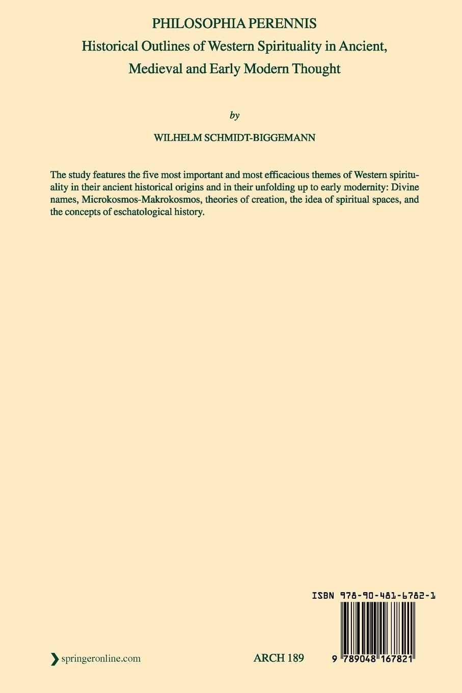 Rückseitencover Philosophia perennis