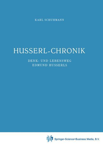 Vorderes Coverbild Husserl-Chronik