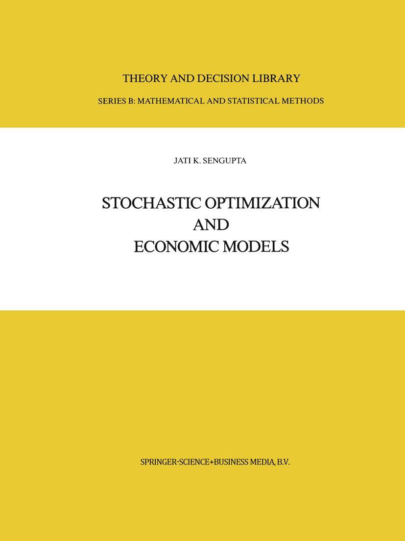 Vorderes Coverbild Stochastic Optimization and Economic Models