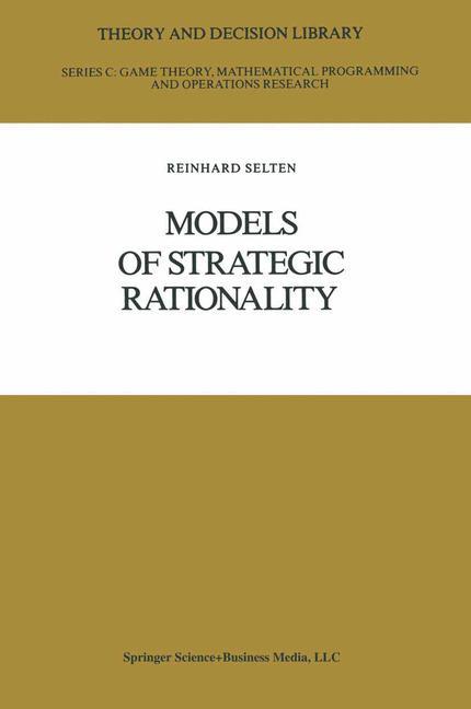 Vorderes Coverbild Models of Strategic Rationality