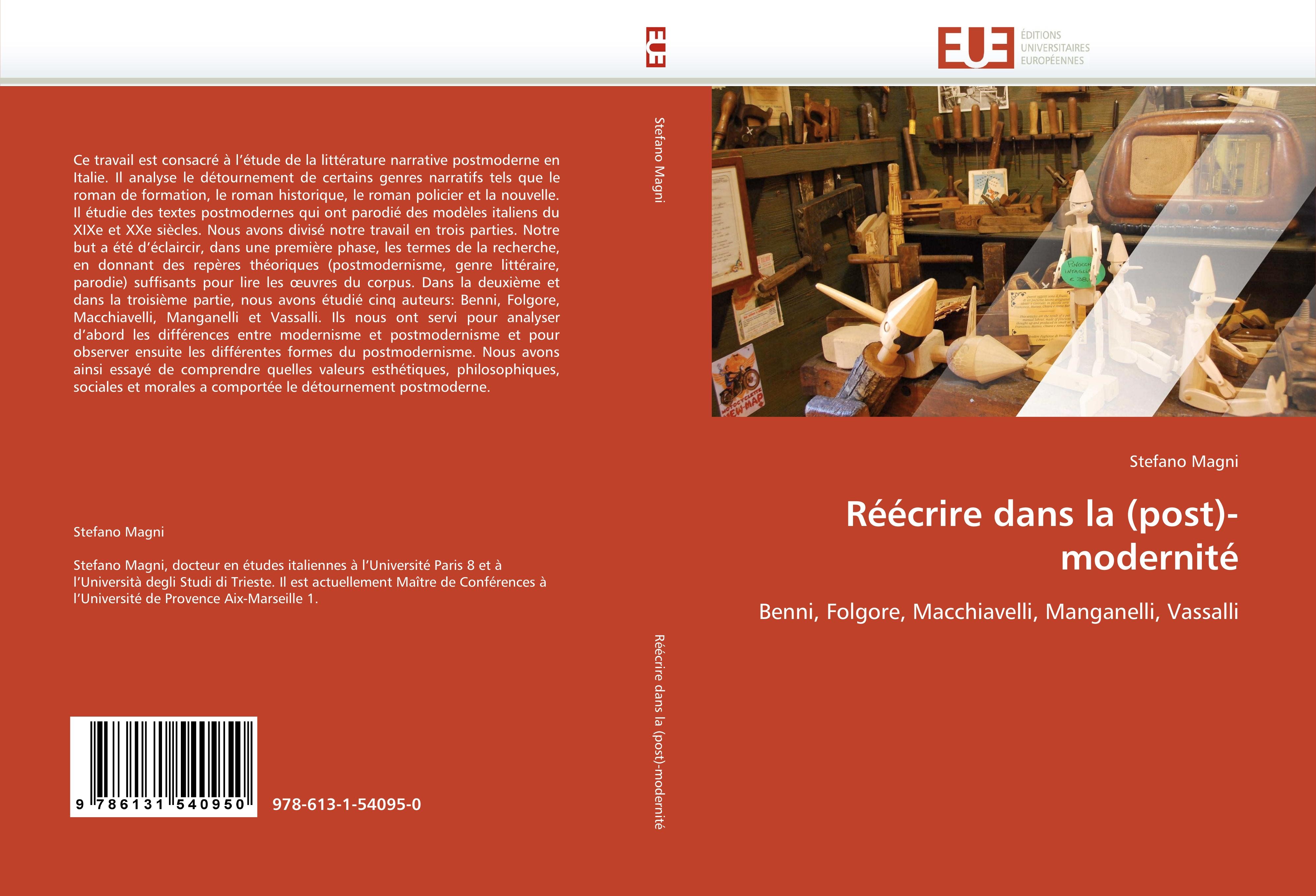 Vorderes Coverbild Réécrire dans la (post)-modernité