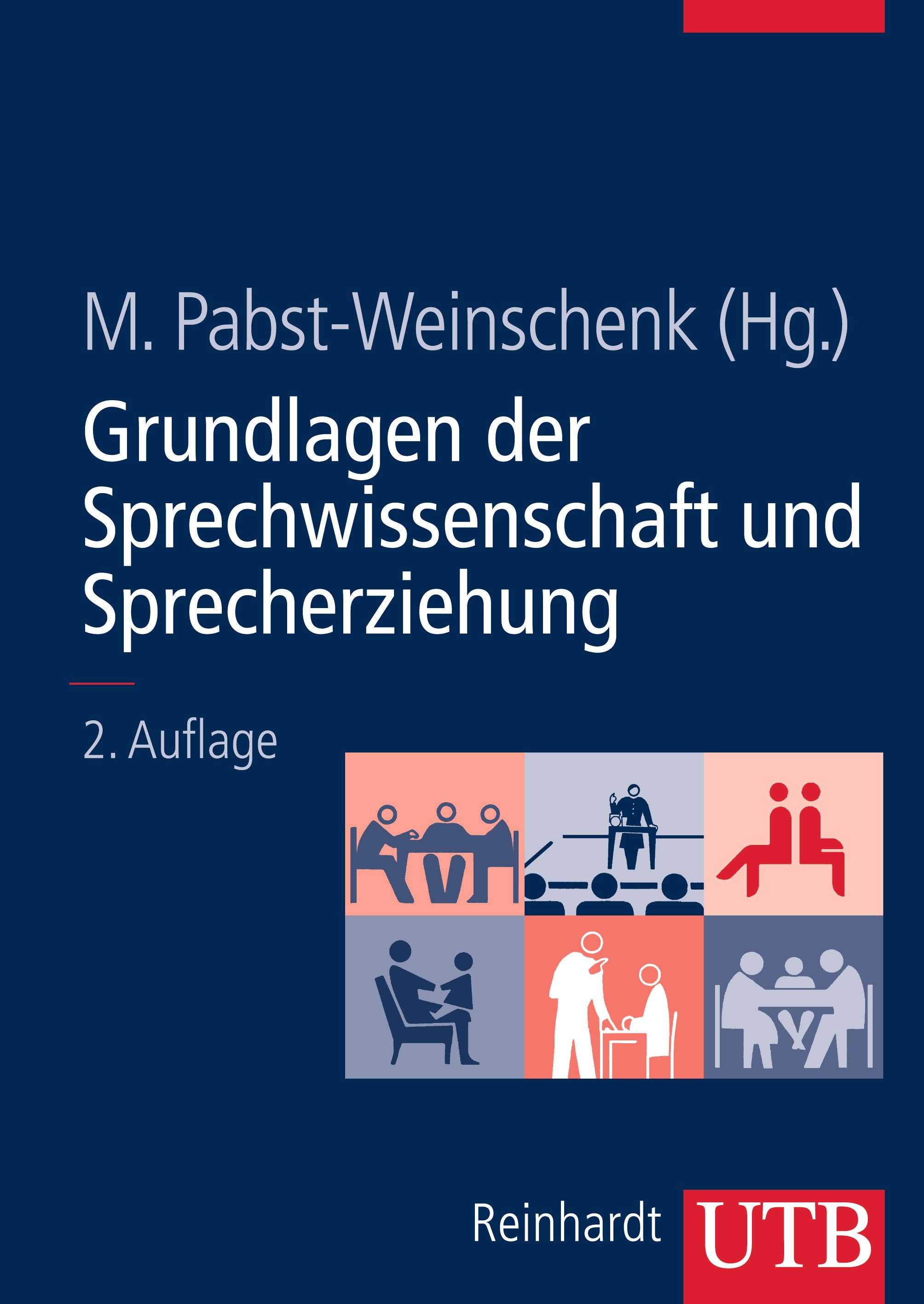 Vorderes Coverbild Grundlagen der Sprechwissenschaft und Sprecherziehung