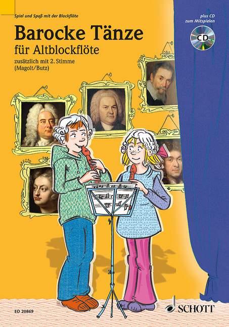 Vorderes Coverbild Barocke Tänze