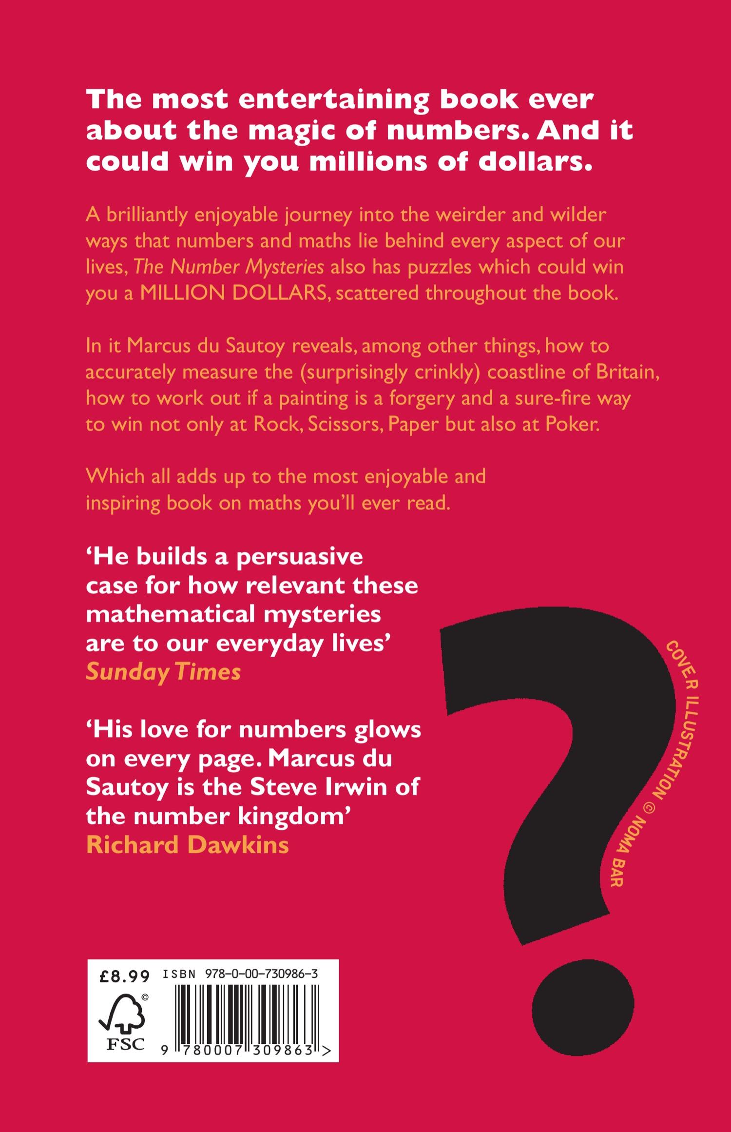 Rückseitencover The Number Mysteries