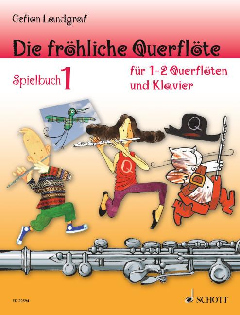 Vorderes Coverbild Die fröhliche Querflöte