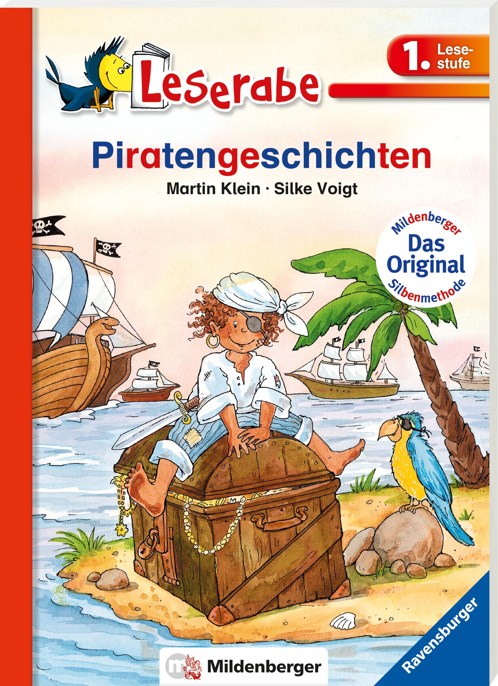 Beispielinhalt (Bild) Piratengeschichten - Leserabe 1. Klasse - Erstlesebuch für Kinder ab 6 Jahren