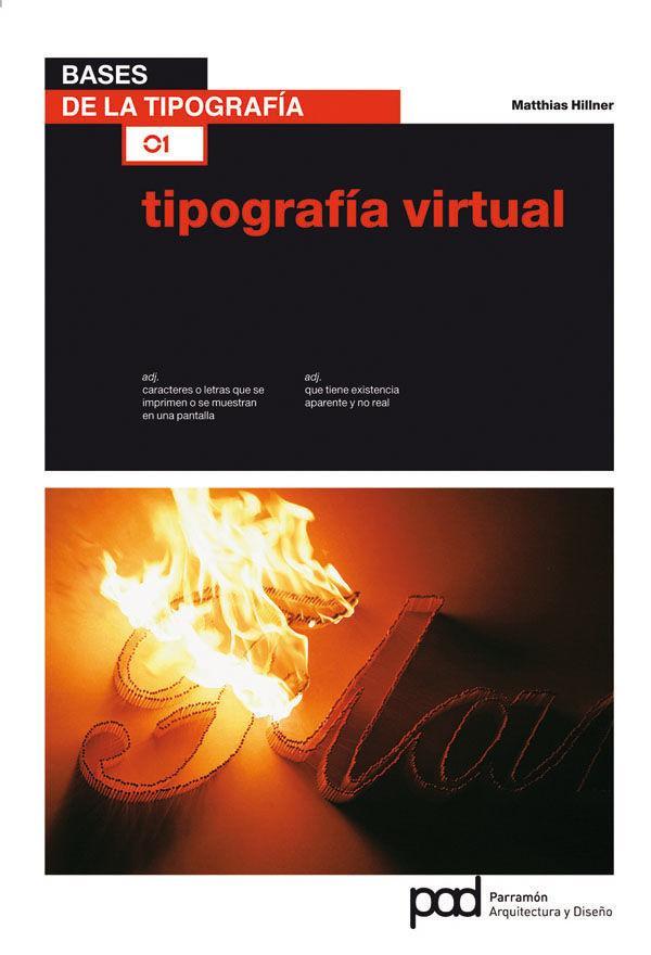 Vorderes Coverbild Tipografía virtual