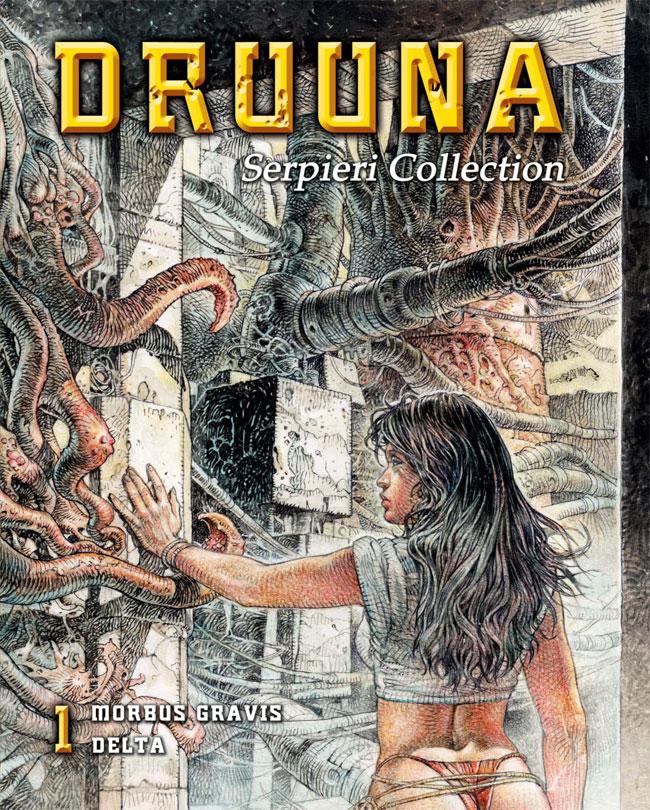 Vorderes Coverbild Serpieri Collection - Druuna 01