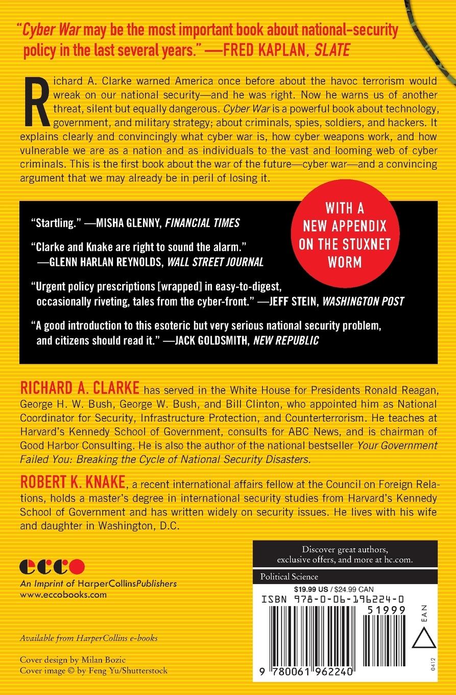 Rückseitencover Cyber War