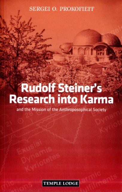 Vorderes Coverbild Rudolf Steiner's Research into Karma