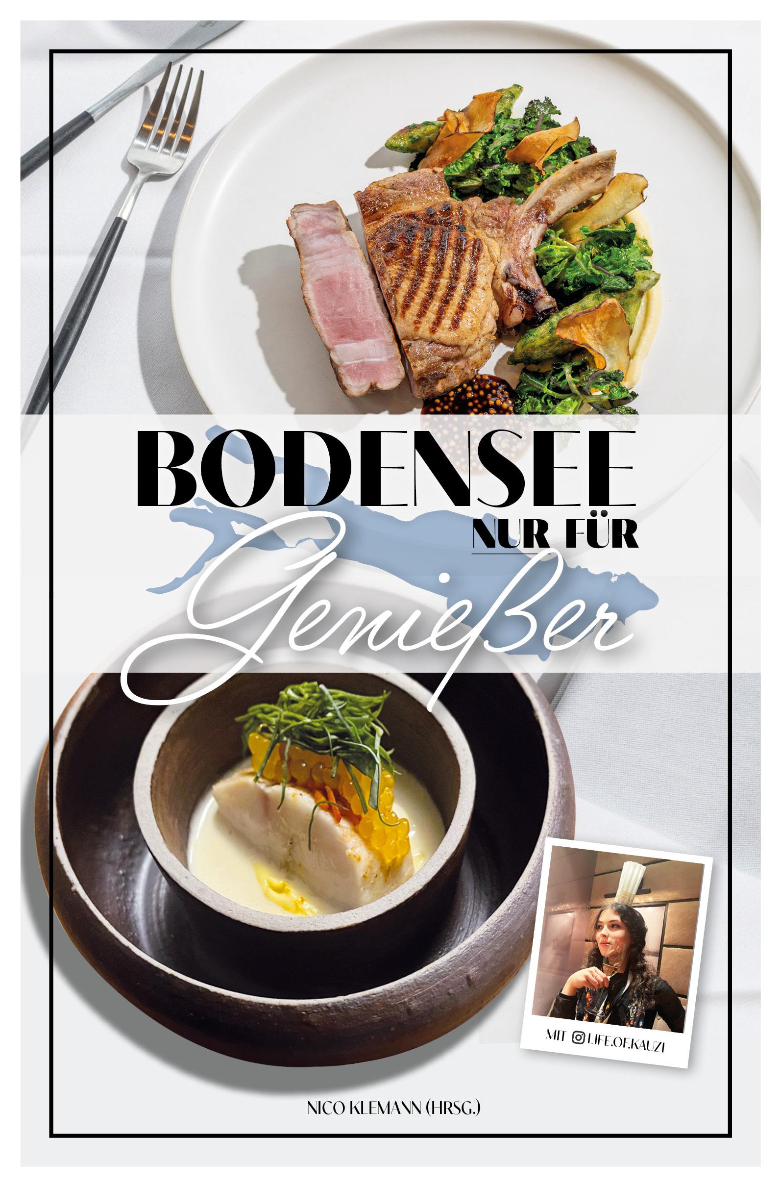Vorderes Coverbild Bodensee für Genießer