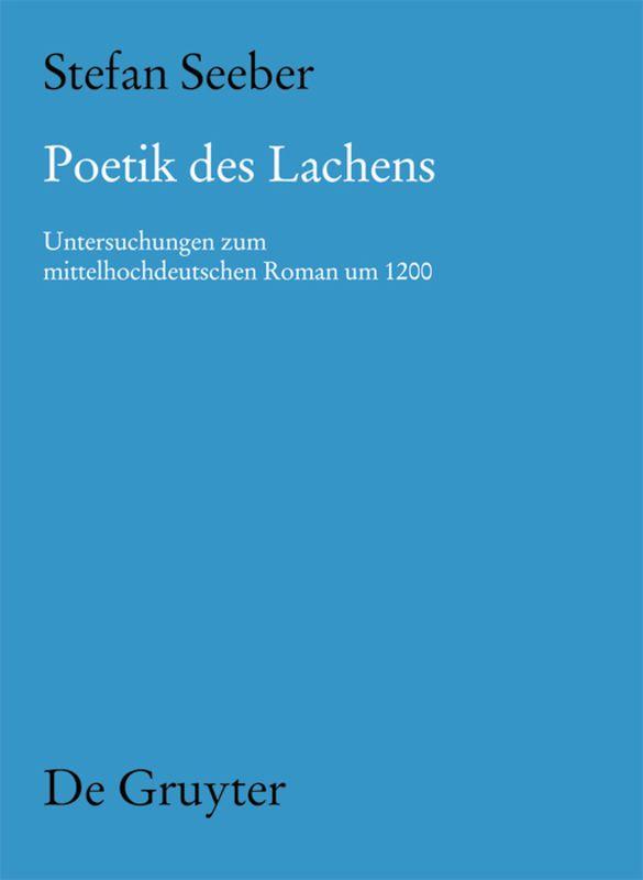 Vorderes Coverbild Poetik des Lachens