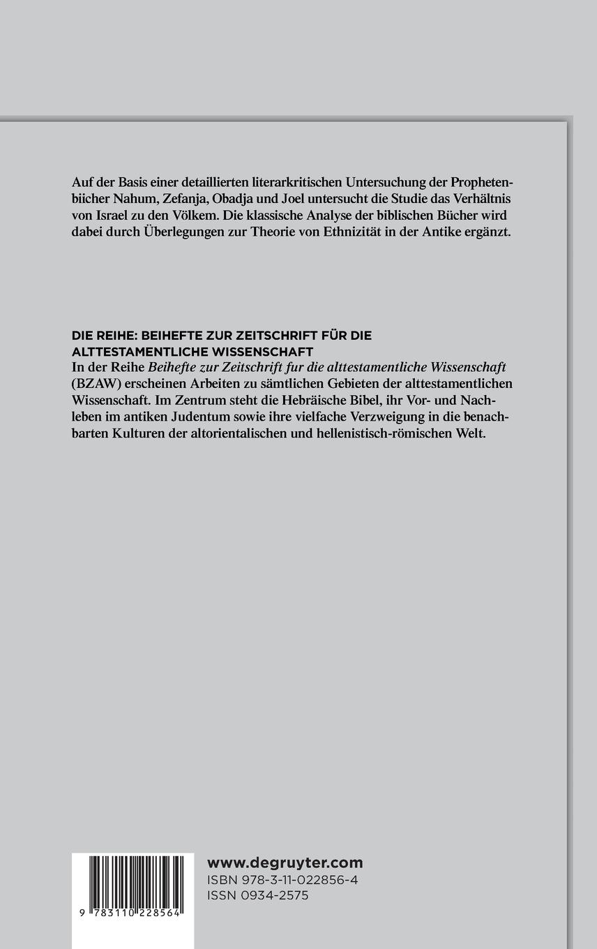 Rückseitencover Die Anderen im Spiegel