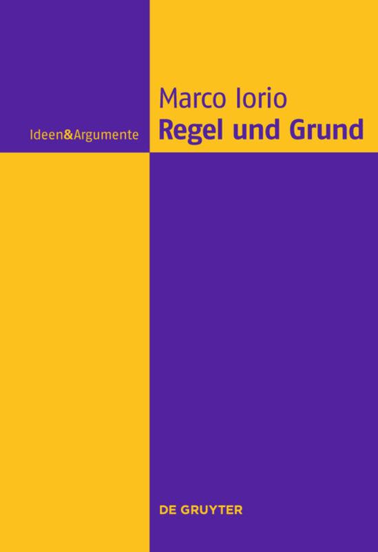 Vorderes Coverbild Regel und Grund