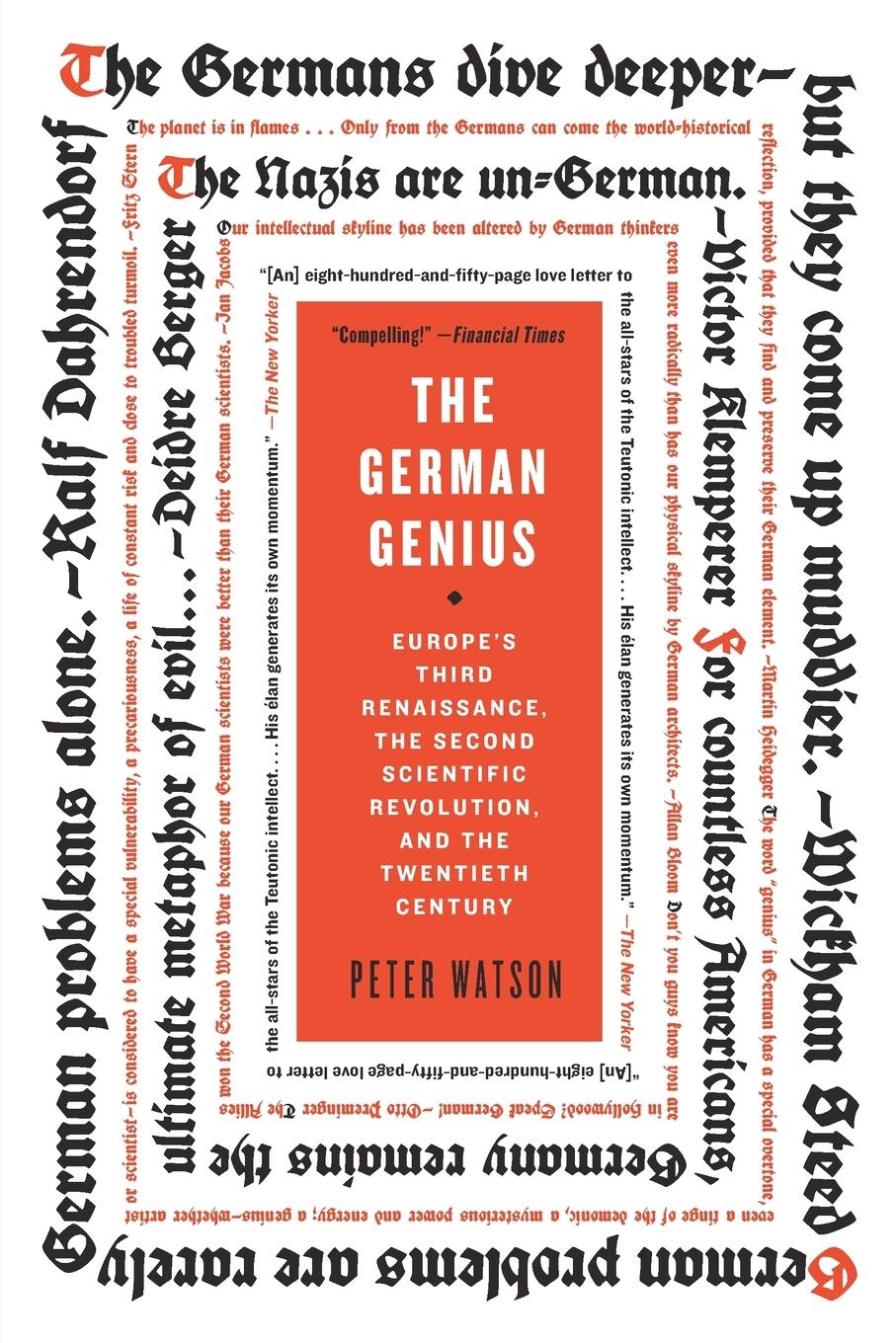 Vorderes Coverbild German Genius, The