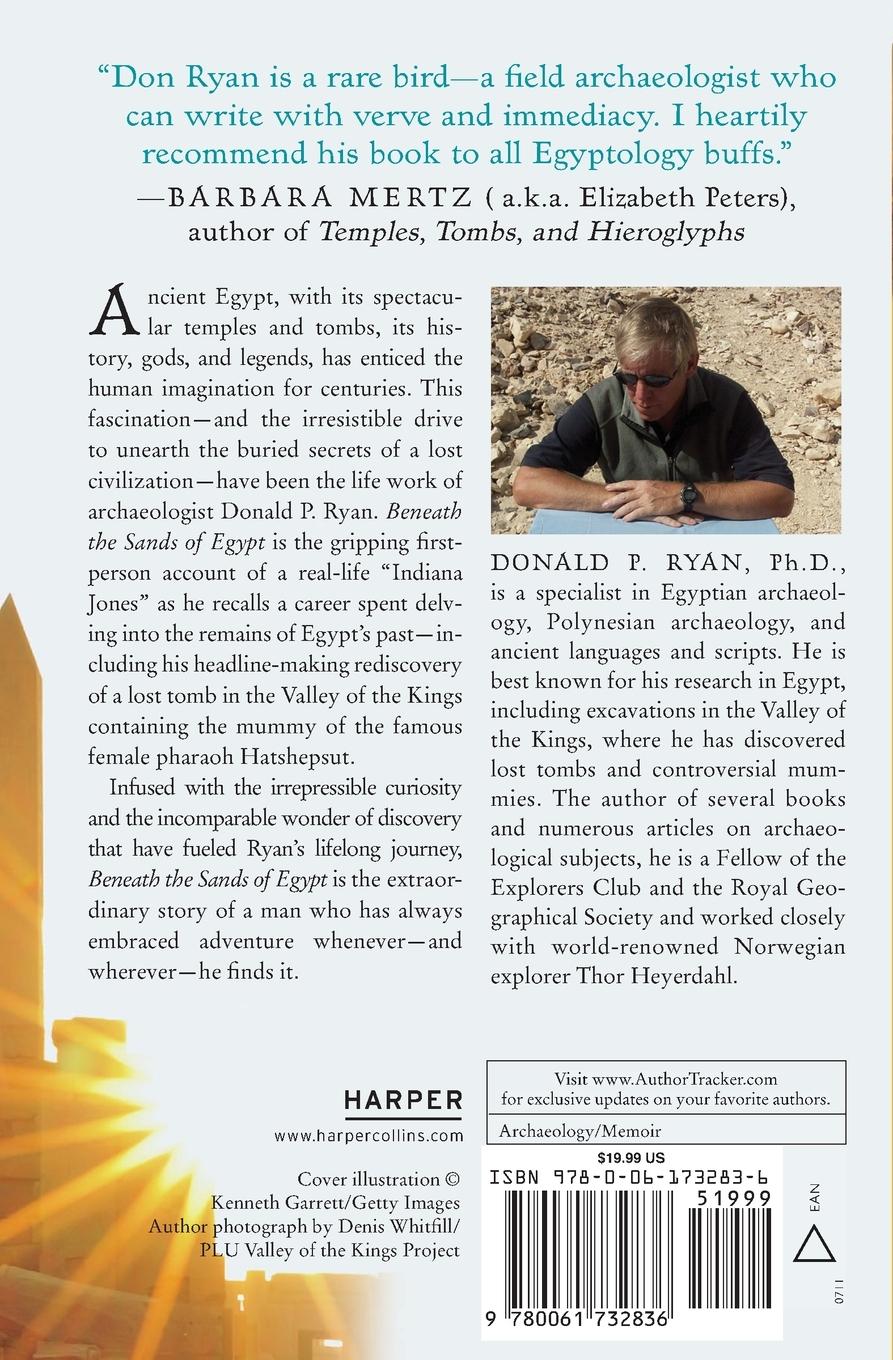 Rückseitencover Beneath the Sands of Egypt