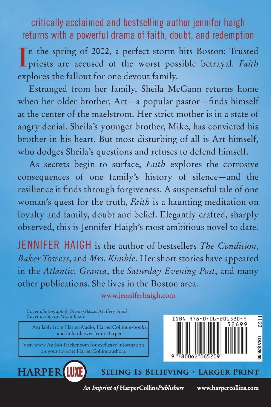 Rückseitencover Faith LP