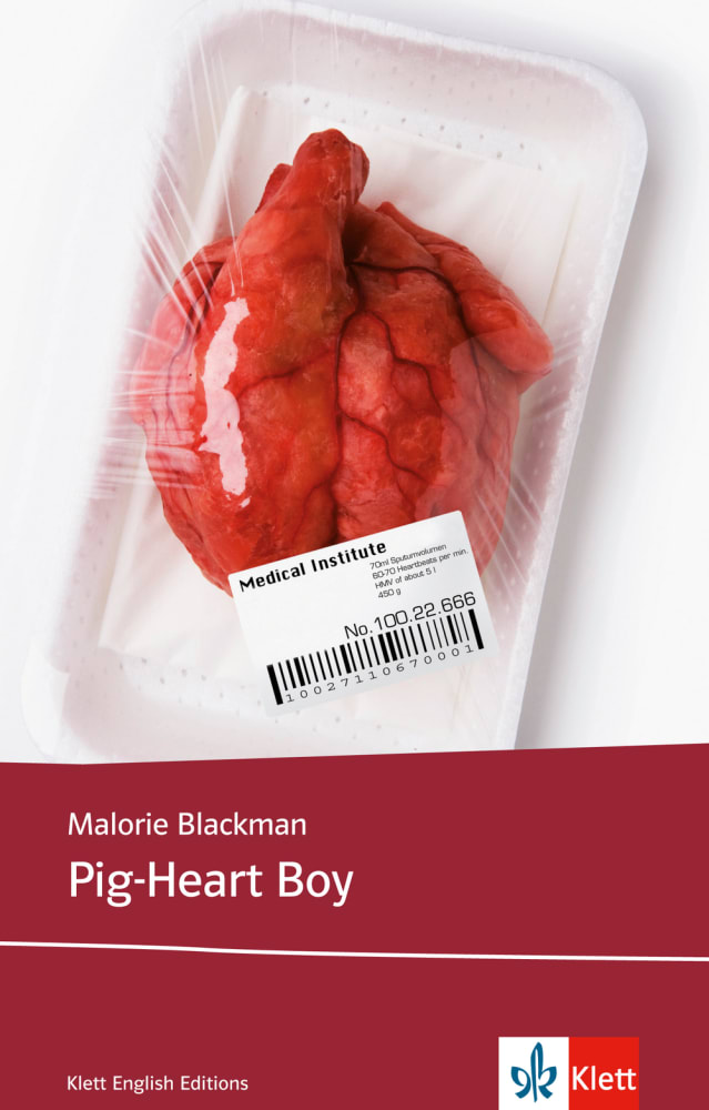 Vorderes Coverbild Pig-Heart Boy. Young Adult Literature