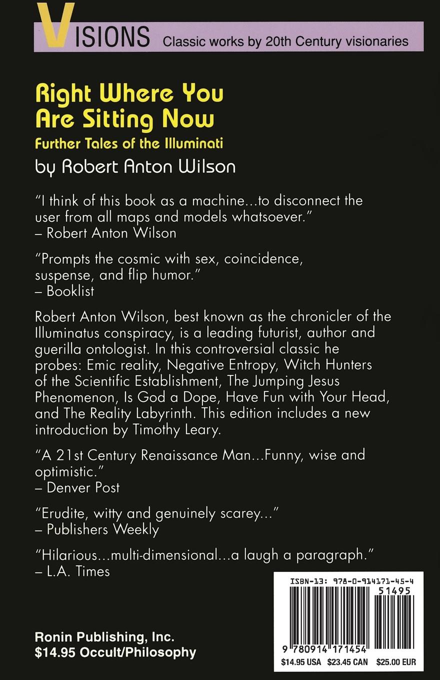 Rückseitencover Right Where You Are Sitting Now