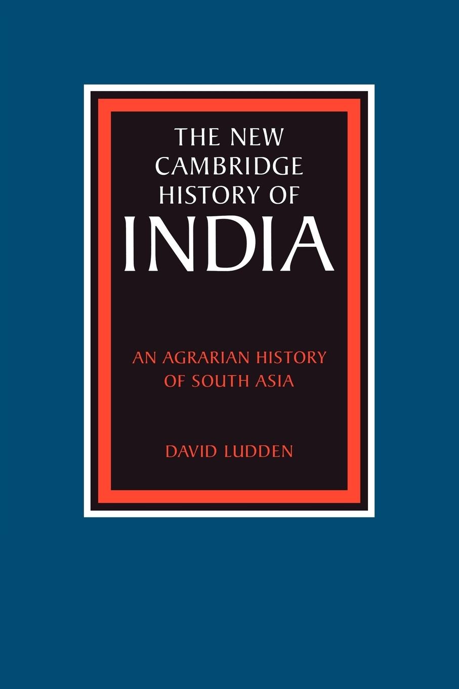 Vorderes Coverbild An Agrarian History of South Asia