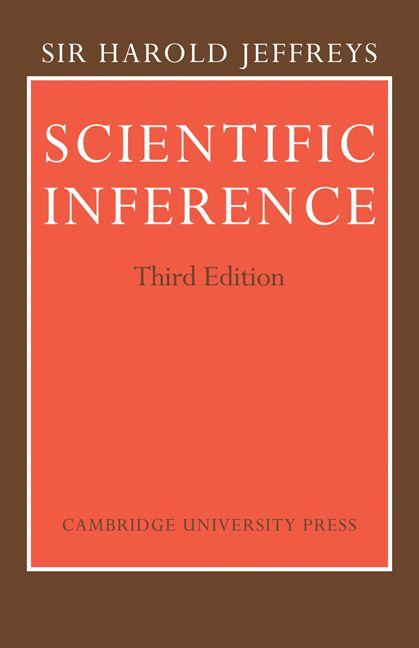 Vorderes Coverbild Scientific Inference