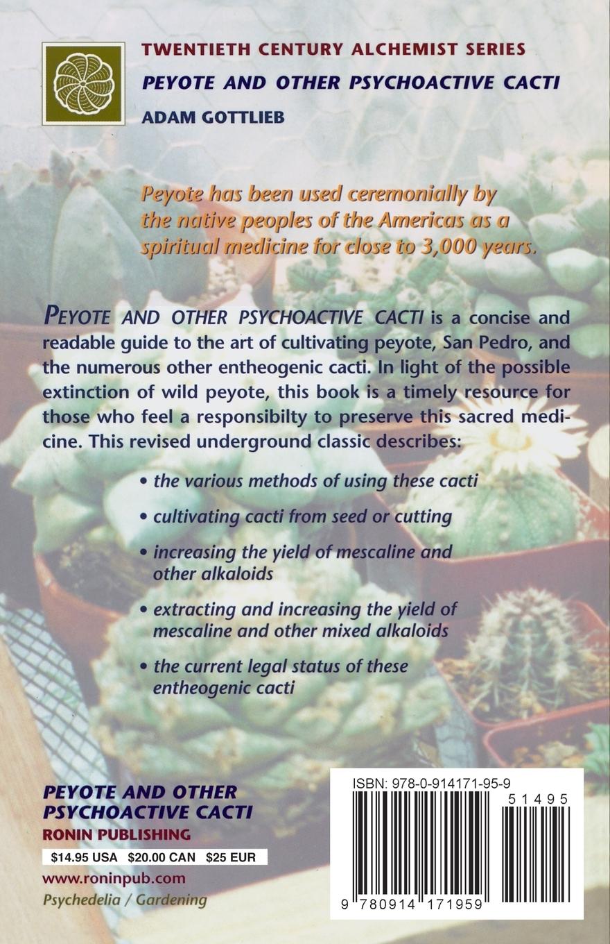 Rückseitencover Peyote and Other Psychoactive Cacti