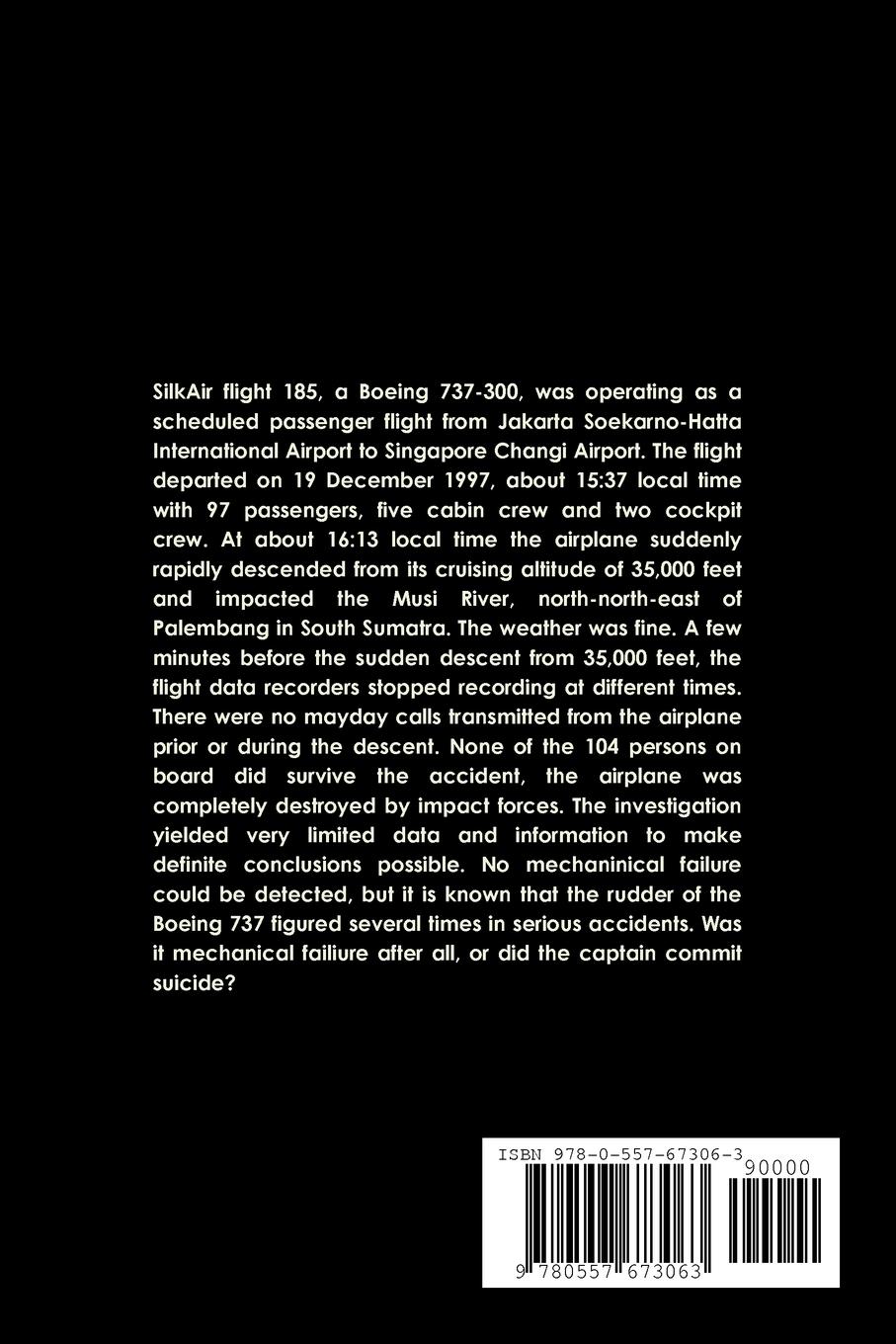 Rückseitencover AIR CRASH INVESTIGATIONS