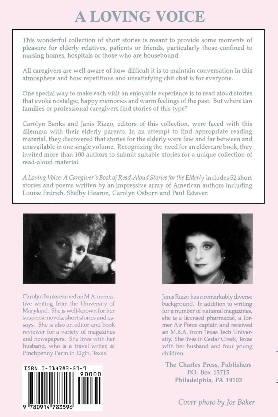 Rückseitencover A Loving Voice