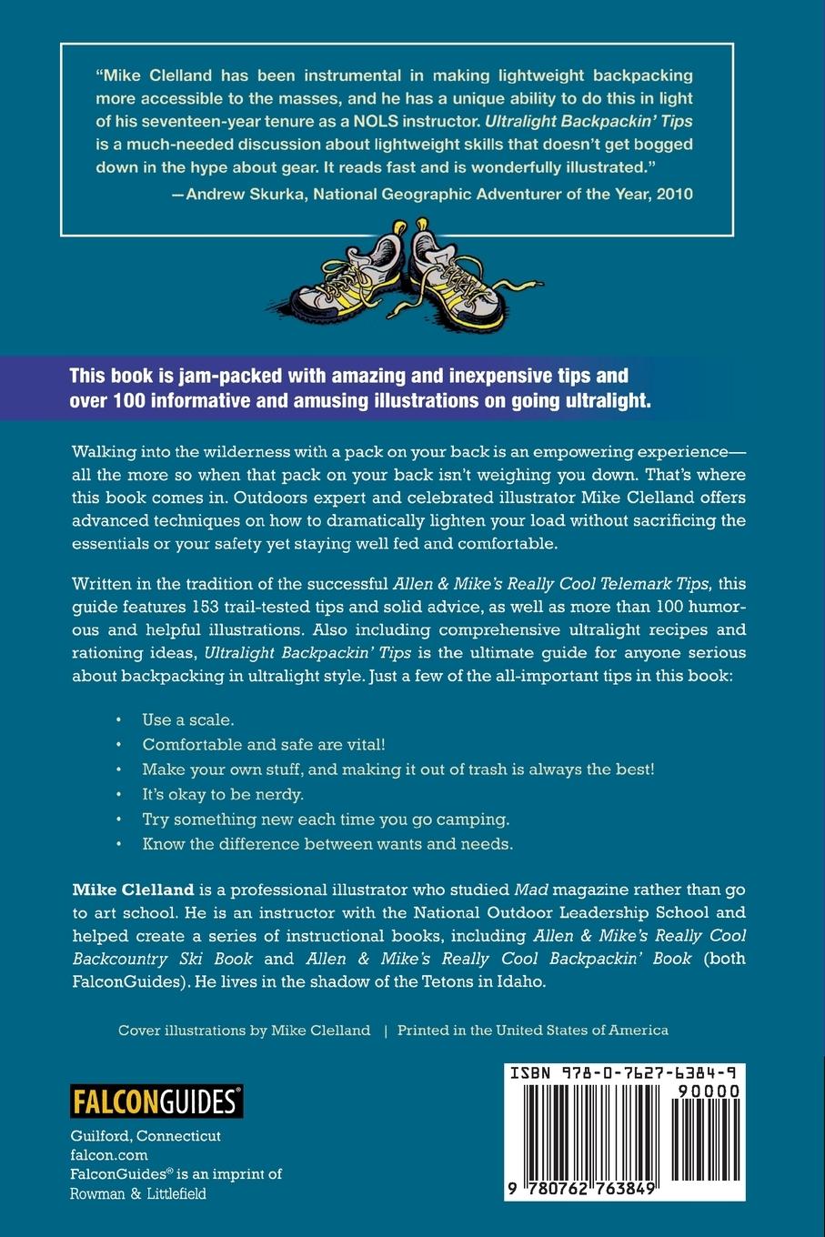 Rückseitencover Ultralight Backpackin' Tips