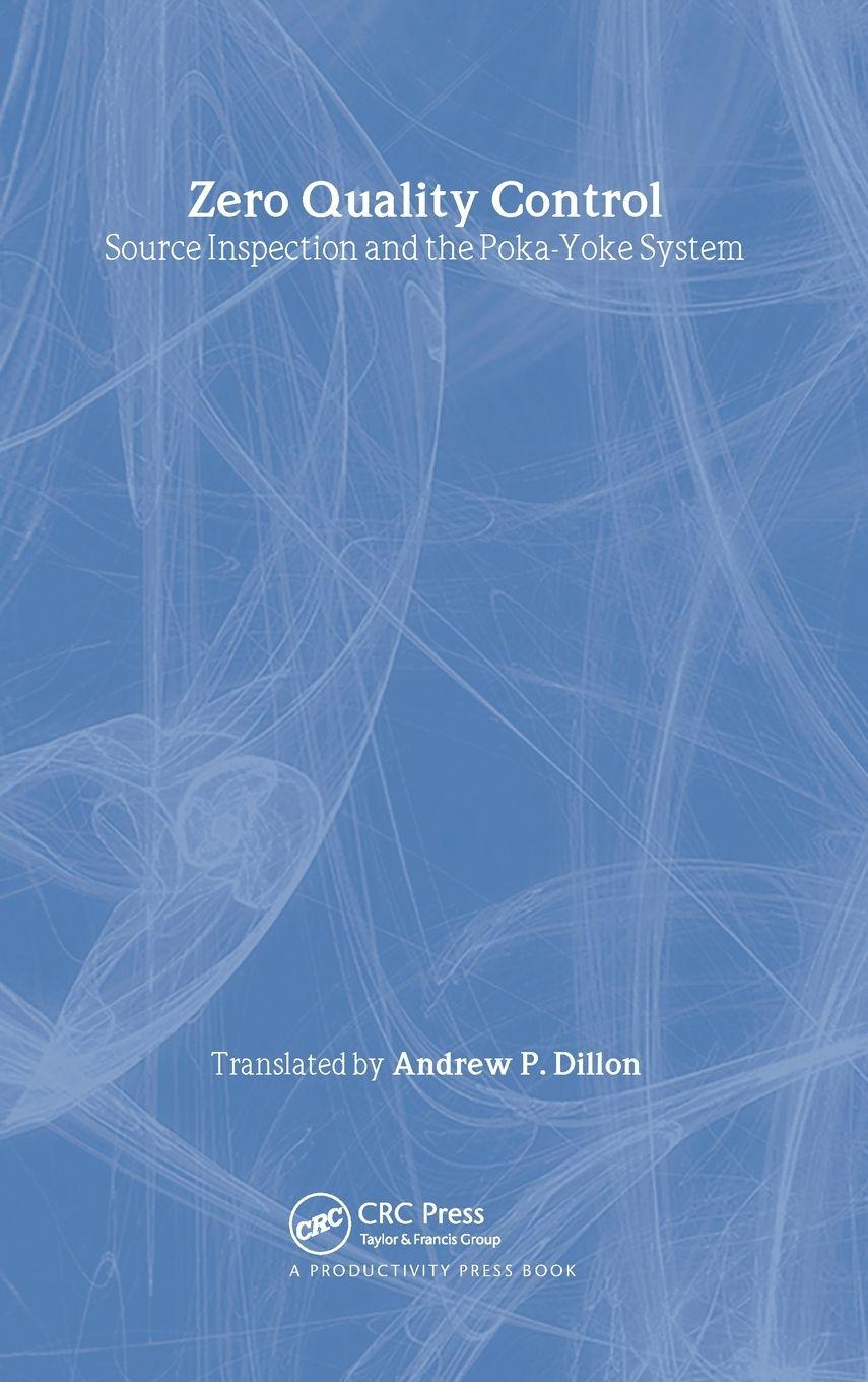 Vorderes Coverbild Zero Quality Control