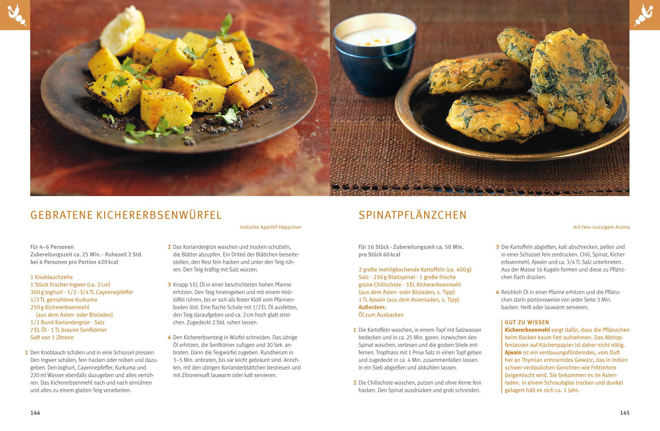 Beispielinhalt (Bild) Vegetarisch! Das Goldene von GU