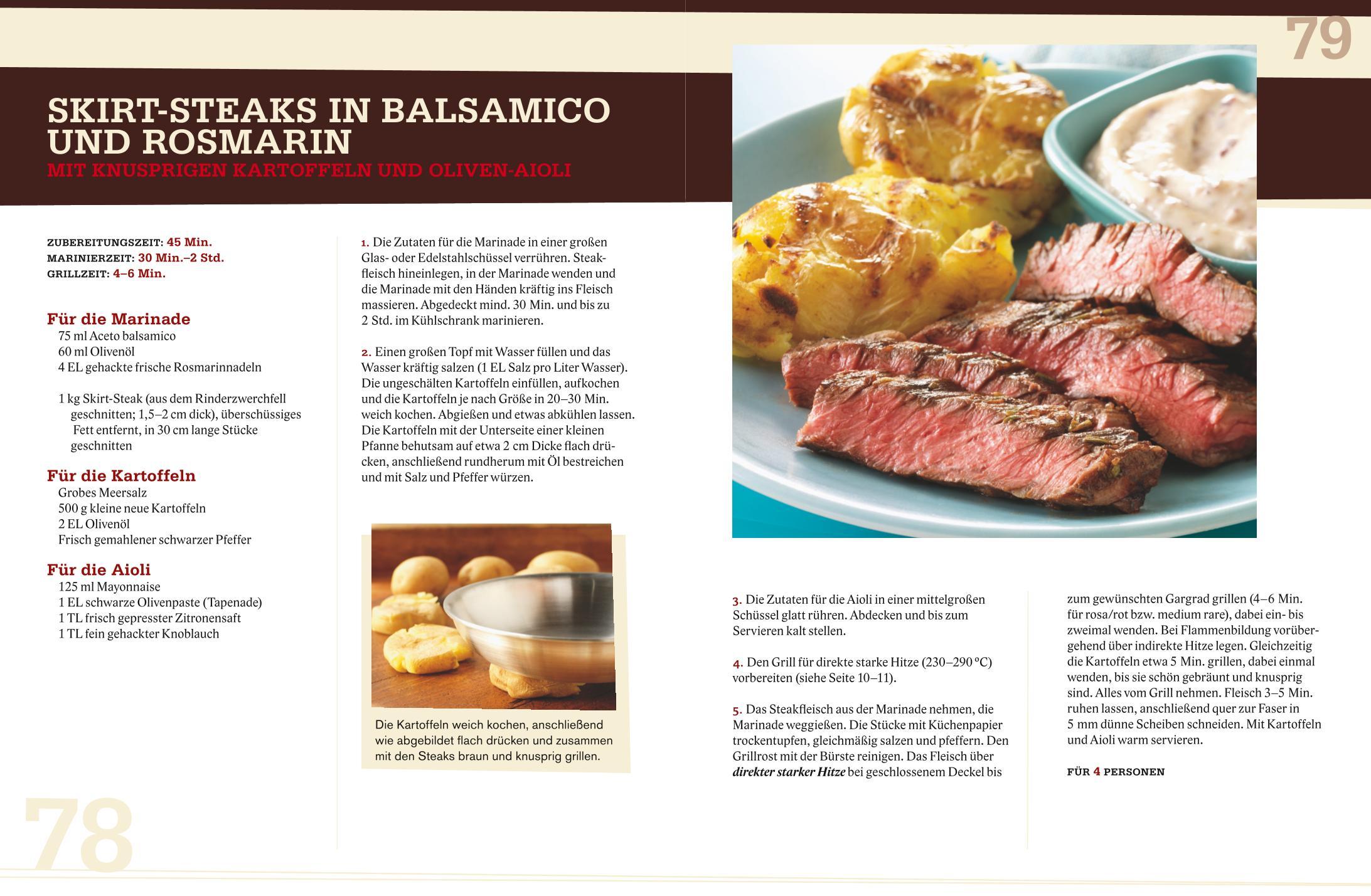 Beispielinhalt (Bild) Weber's Steak