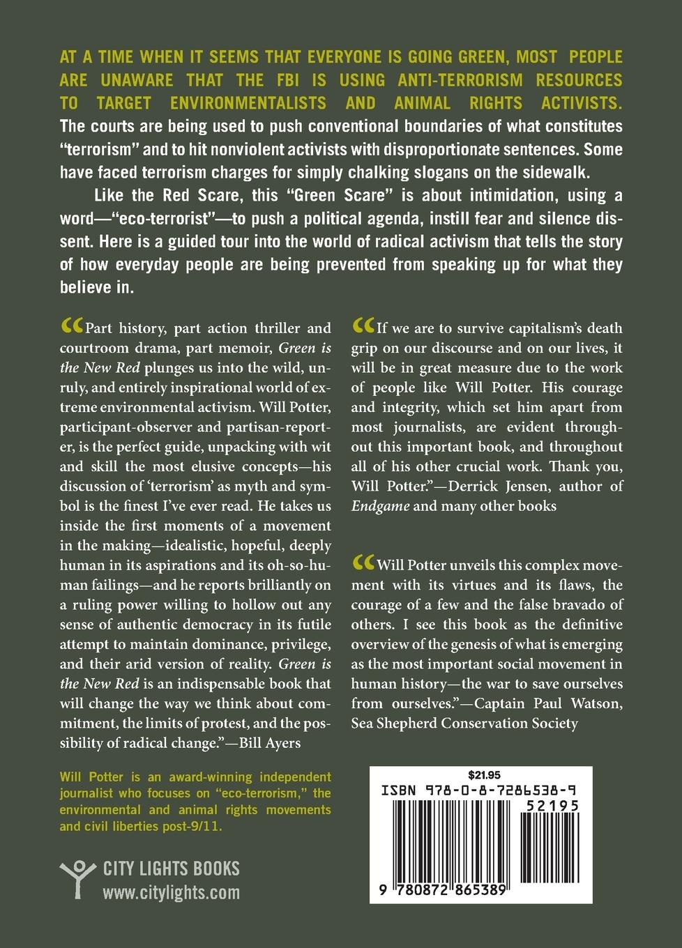 Rückseitencover Green Is the New Red