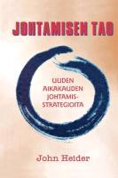 Vorderes Coverbild Johtamisen Tao