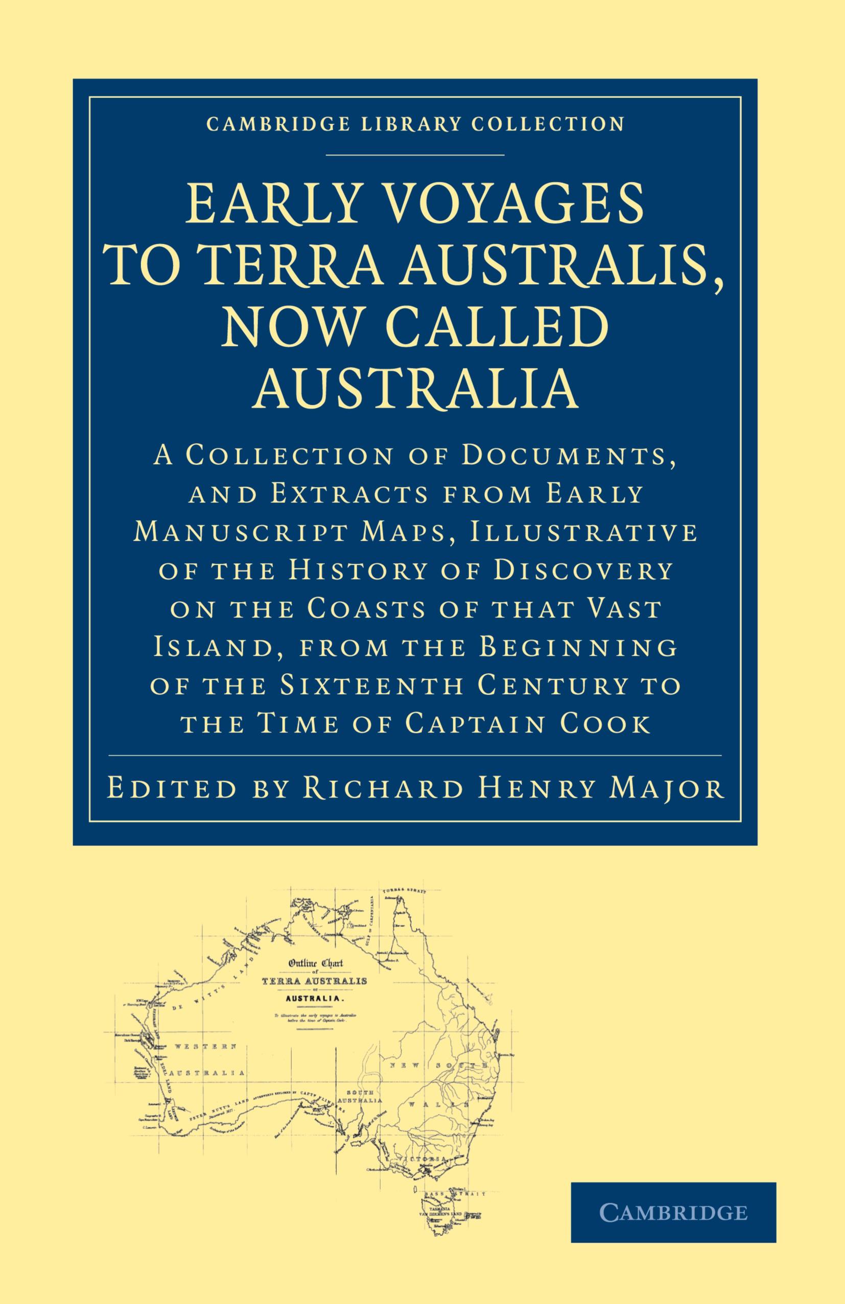 Vorderes Coverbild Early Voyages to Terra Australis, Now Called Australia