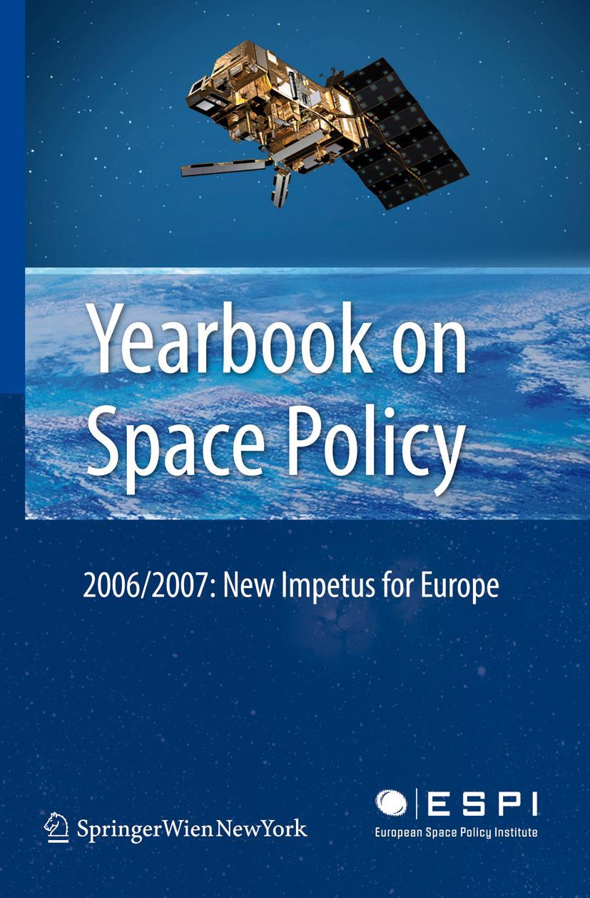 Vorderes Coverbild Yearbook on Space Policy 2006/2007