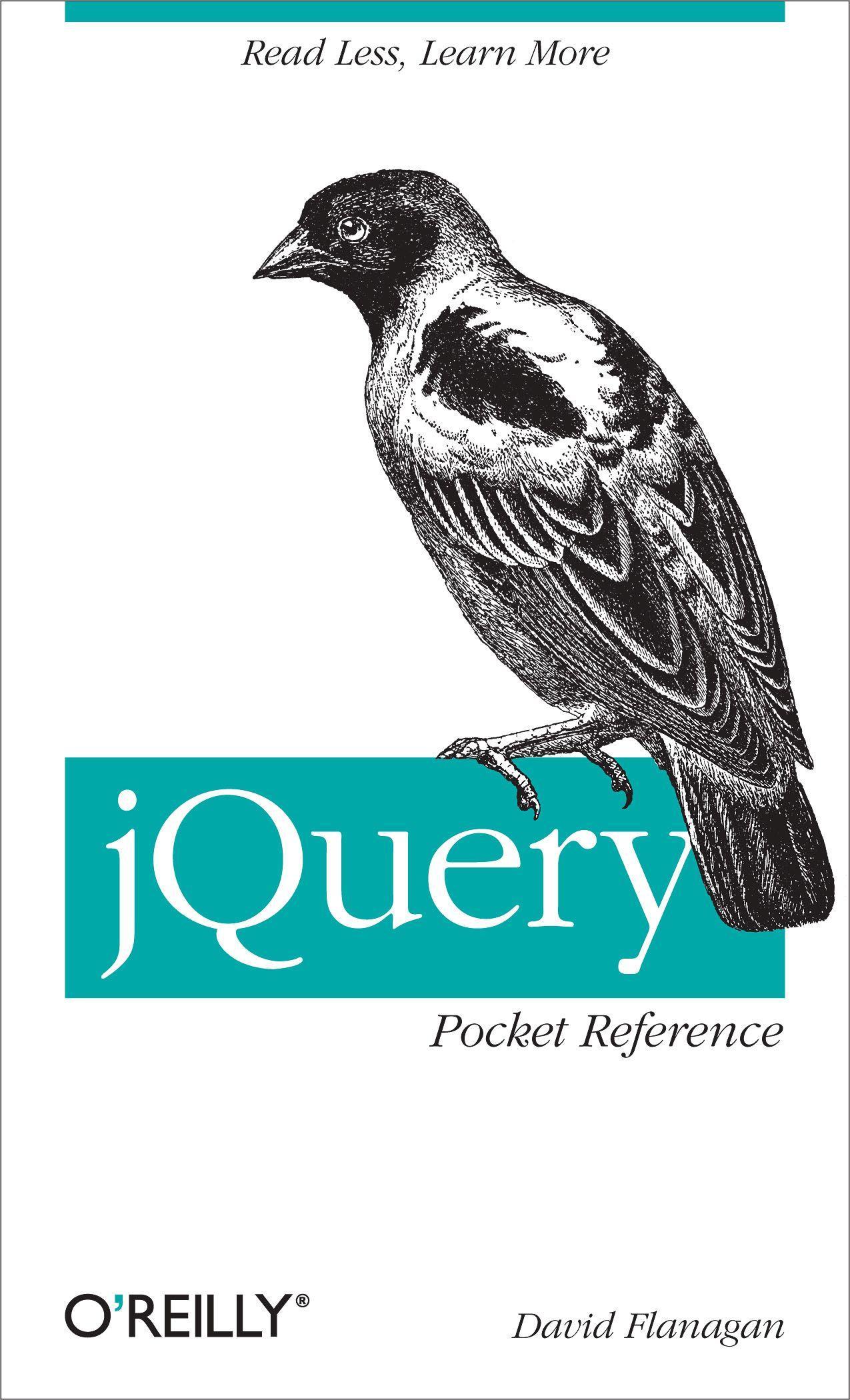 Vorderes Coverbild jQuery Pocket Reference
