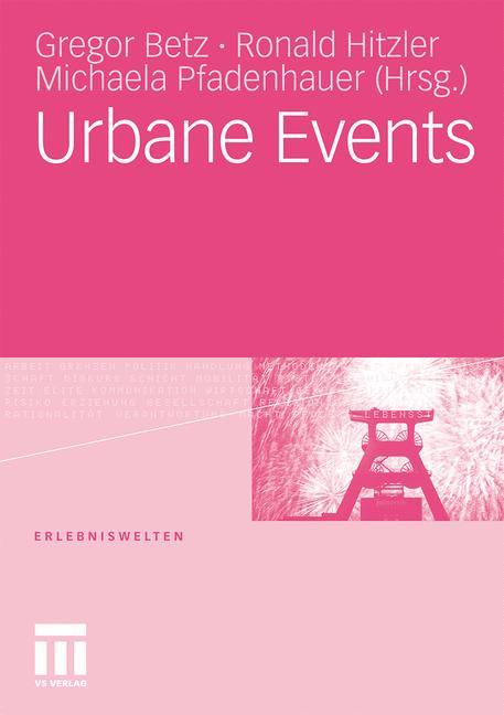 Vorderes Coverbild Urbane Events