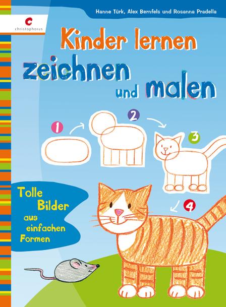 Vorderes Coverbild Kinder lernen zeichnen und malen