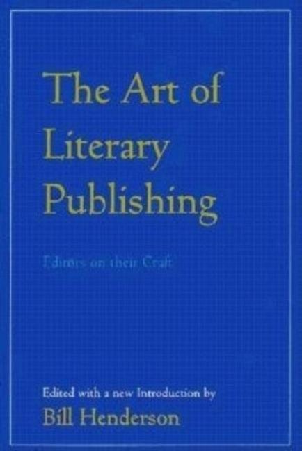 Vorderes Coverbild The Art of Literary Publishing