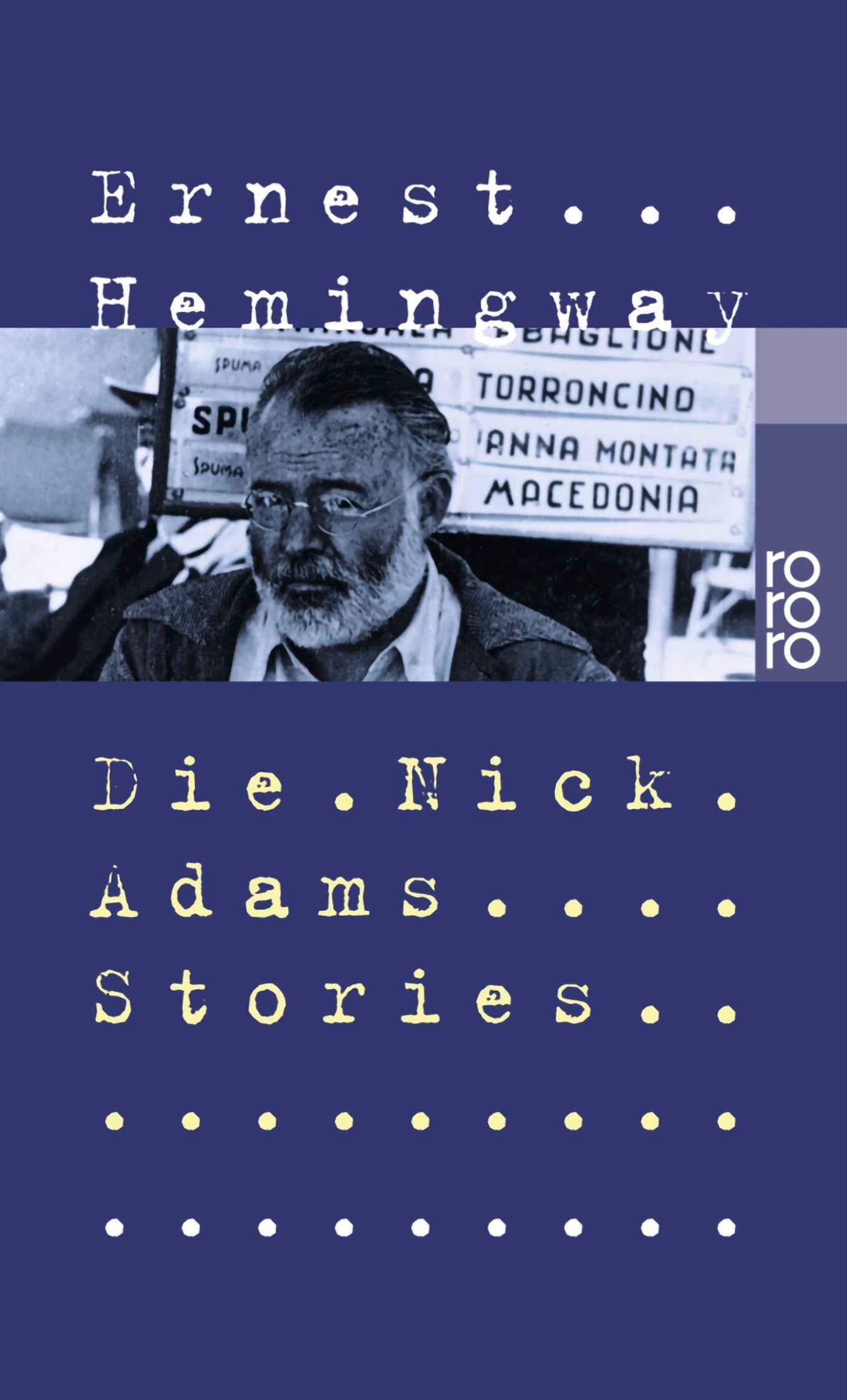 Vorderes Coverbild Die Nick Adams Stories