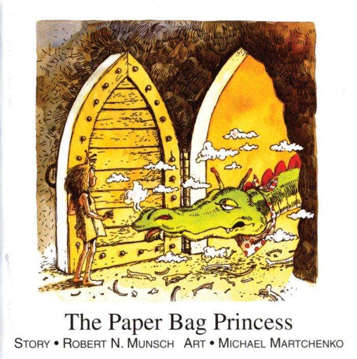 Vorderes Coverbild The Paper Bag Princess