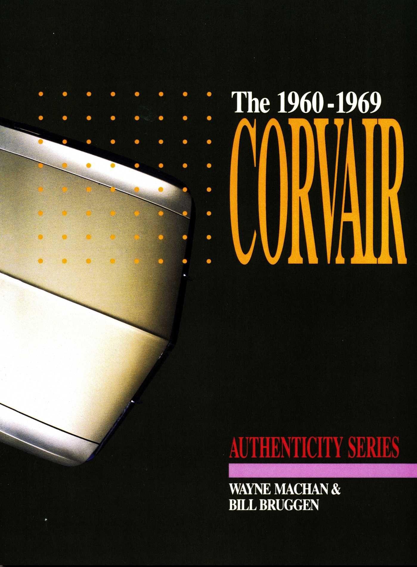 Vorderes Coverbild The 1960-1969 Corvair