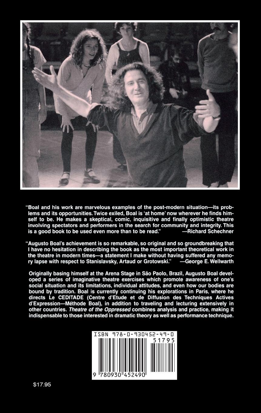 Rückseitencover Theatre of the Oppressed