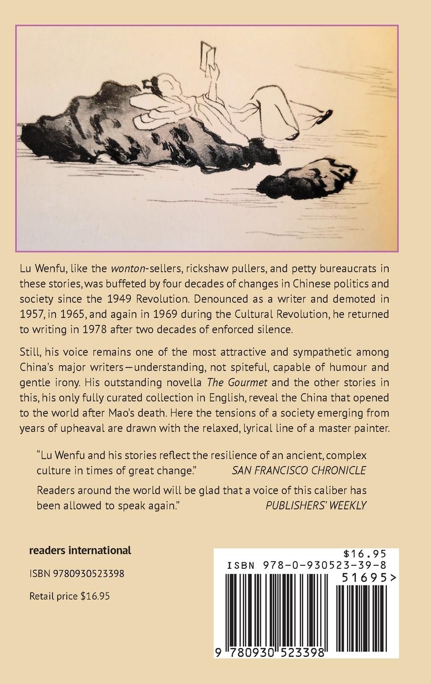 Rückseitencover The Gourmet and other stories of modern China